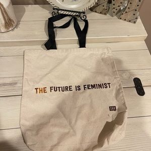 “Feminist” Canvas Tote